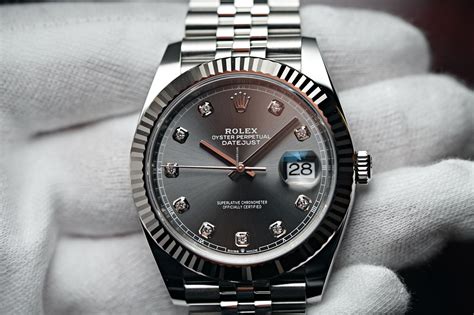 rolex rhodium vs slate dial.